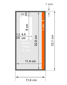 Briefhüllen DIN C5/6 - mit Fenster